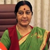 وزيرة الخارجية الهندية