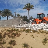 ازالة التعديات عل الاراضى الزراعية بكفر الشيخ