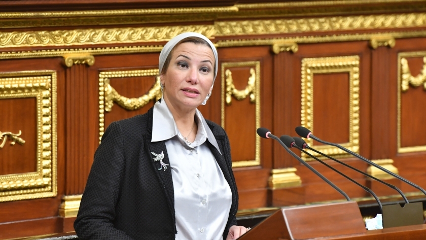 ياسمين فؤاد وزيرة البيئة بالبرلمان