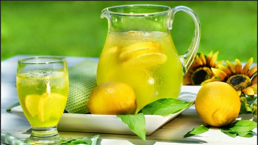 عصير الليمون بالنعناع