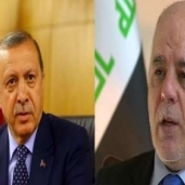 أوردغان ورئيس الوزراء العراقي حيدر العبادي