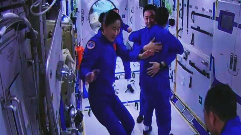 رواد فضاء محطة «تيانجونج» الفضائية الصينية