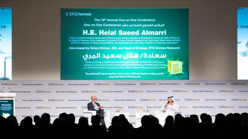 انطلاق أعمال الدورة السنوية السادسة عشر لمؤتمر‹‹EFG Hermes One-on-One›› أبرز مؤتمر استثماري بالأسواق الناشئة والمبتدئة اليوم في دبي