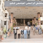 الإعلامي شريف عامر يزورمستشفيات جامعة أسيوط
