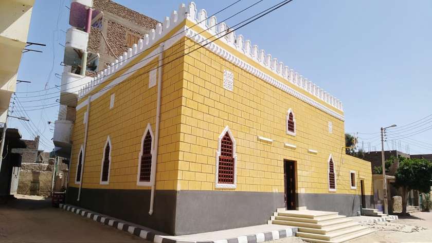 أحد المساجد المفتتحة الجديدة بالأقصر