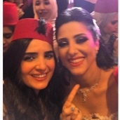 ياسمين جيلاني في حفل زفاف حنان مطاوع