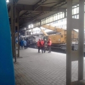 السكة الحديد: بدء أعمال رفع الجرار المشؤوم من رصيف 6 بمحطة مصر