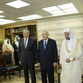 وزير العدل والنائب العام السعودي والمصري