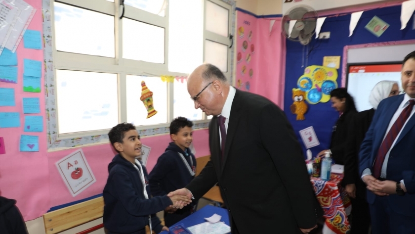 محافظ القاهرة يشهد افتتاح مدرسة مصر المتكاملة