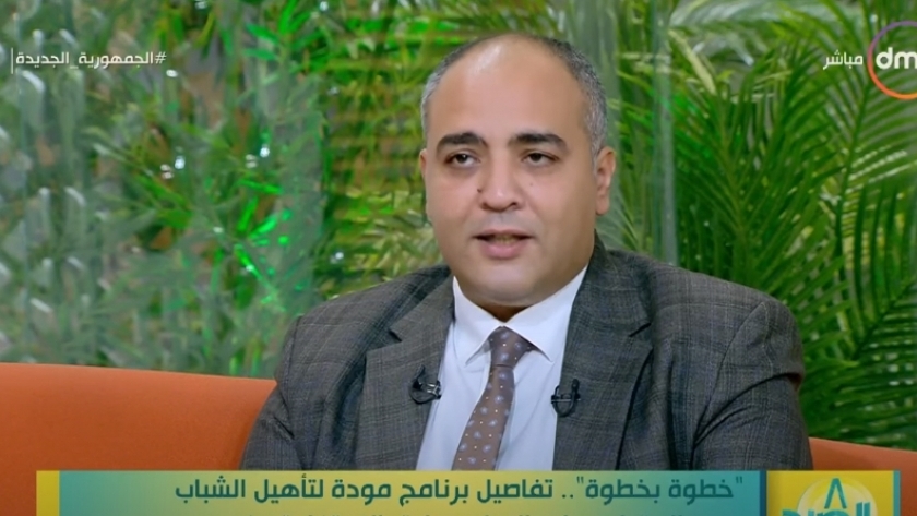 أحمد عباس المنسق التنفيذي لمشروع «مودة» بوزارة التضامن الاجتماعي