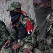 عناصر من قوات "جيش التحرير الوطني" المعروفة باسم "eln" في كولومبيا