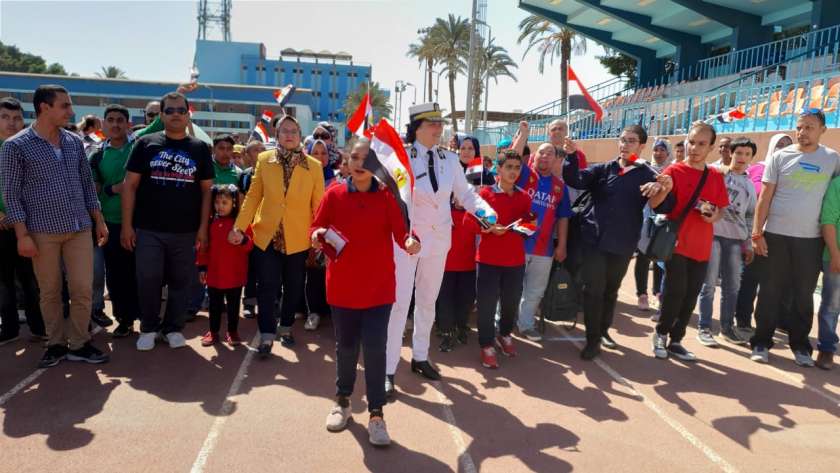 احتفالية لذوي الاحتياجات الخاصة تحت شعار "يوم في حب مصر" 