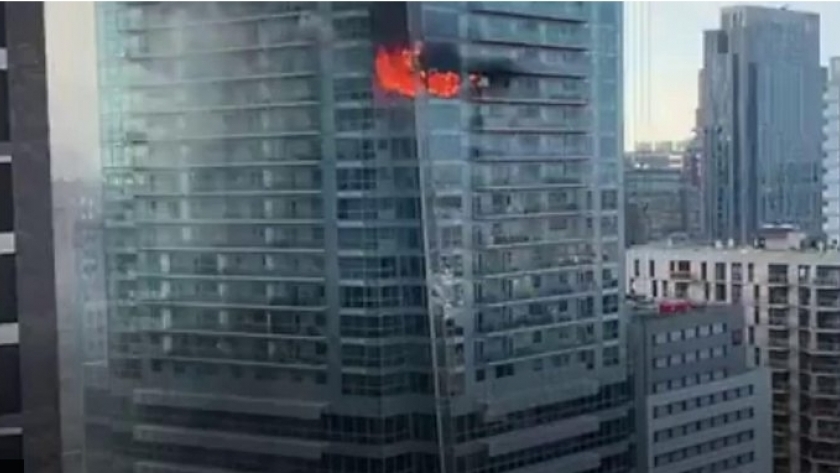حريق في مبنى سكني بـ العاصمة البريطانية «لندن»