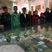 الكلية الحربية تشتضيف طلاب مدرسة فى كفر الشيخ