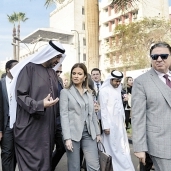 وزيرا الصحة والتعاون والوزير الإماراتى فى جولة بـ«فاكسيرا»