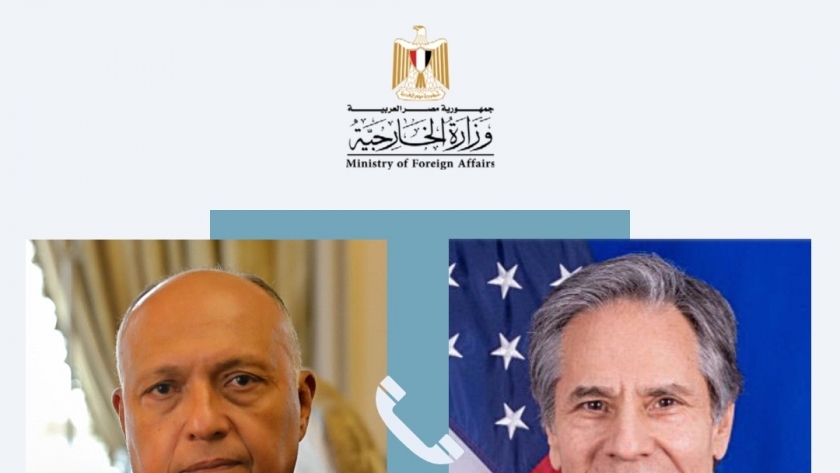 وزيرا خارجية مصر وأمريكا