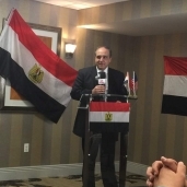 القنصل المصري بنيويورك خلال المؤتمر