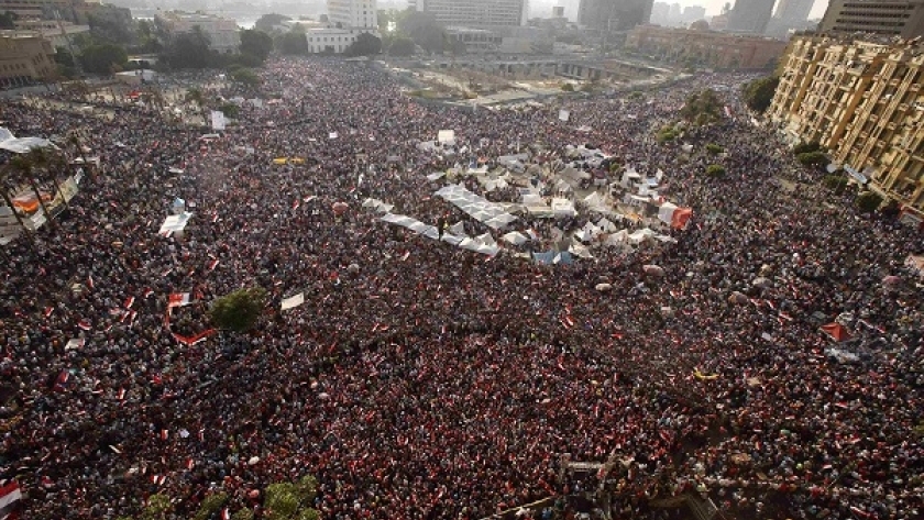 المصريون خرجوا ضد الإخوان فى ثورة 30 يونيو