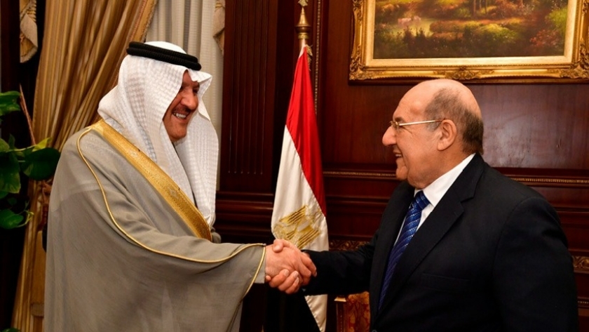 رئيس مجلس الشيوخ يلتقى سفير  السعودية