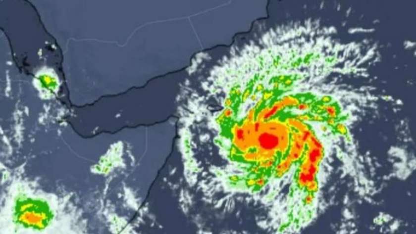 الأرصاد: إعصار تيج يضرب عمان واليمن غدا..ومصر أمنة تماما