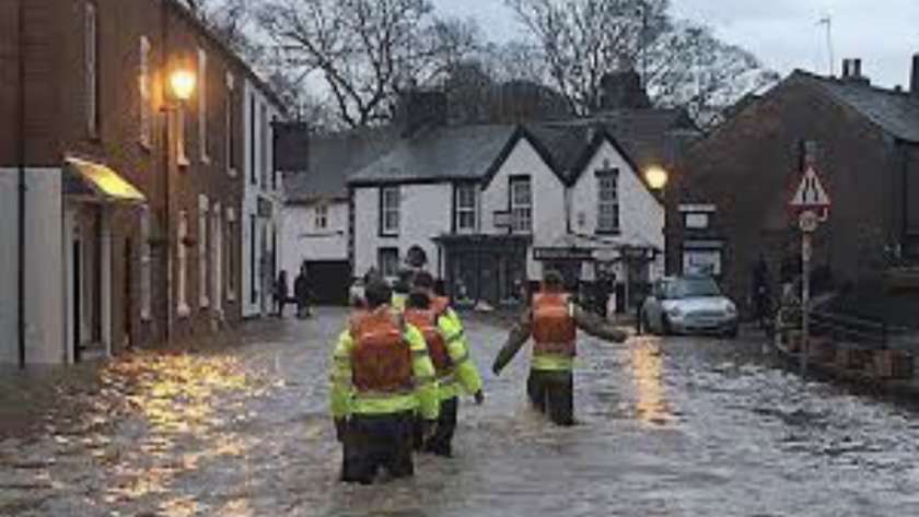 فيضانات سابقة فى بريطانيا