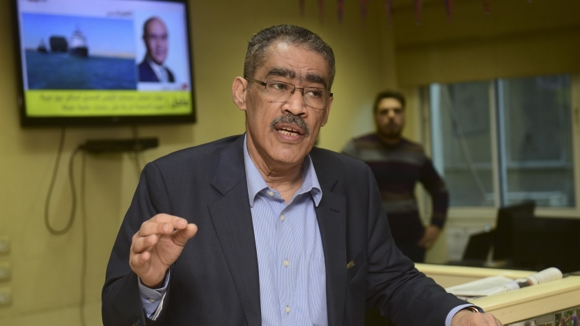 الكاتب الصحفي ضياء رشوان نقيب الصحفيين