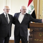 وزير الخارجية العراقى خلال لقائه مع نظيره الإيرانى أمس «أ.ف.ب»