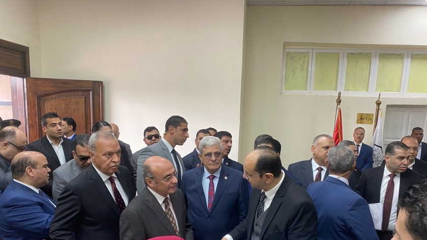 إفتتاح مجمع النيابات الإدارية ببنها بحضور وزير العدل