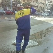 تساقط الامطار في الاسكندرية