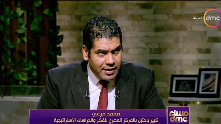 محمد مرعي، كبير الباحثين بالمركز المصري