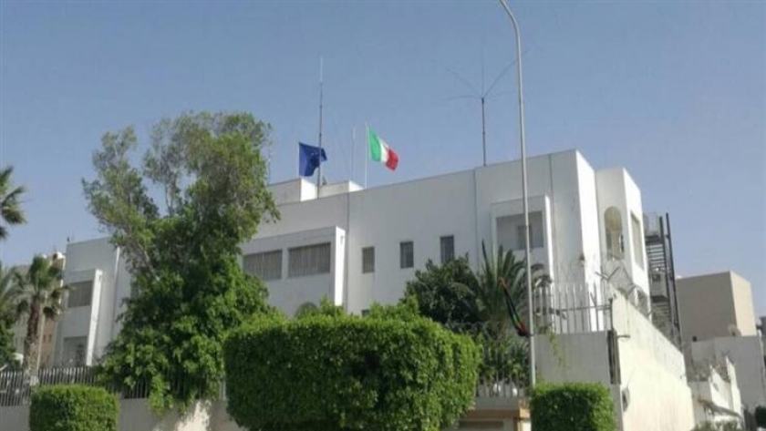 السفارة الإيطالية بطرابلس