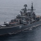إحدى سفن البحرية الروسية