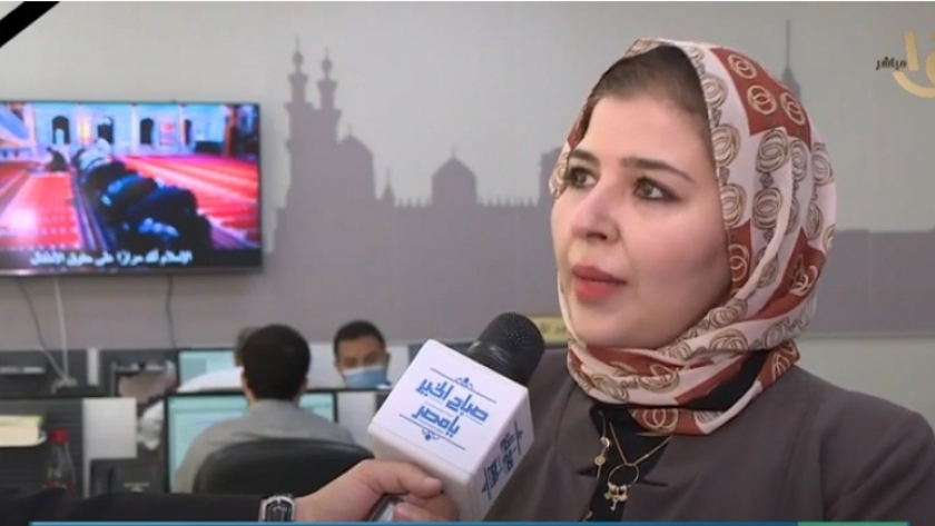 الدكتورة ريهام سلامة المشرف على وحدة الرصد باللغة الأردية في مرصد الأزهر