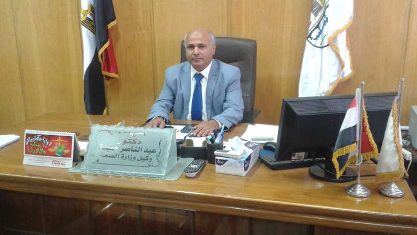 الدكتور عبدالناصر حميدة وكيل وزارة الصحة والسكان بمحافظة الغربية