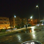 سقوط أمطار بمدينة 6 أكتوبر