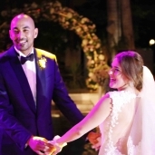بالصور| "يسرا وعزت أبوعوف" في حفل زفاف حفيد موسيقار الأجيال محمد عبدالوهاب