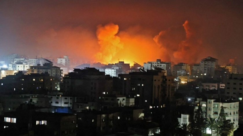 قصف طيران الاحتلال على غزة