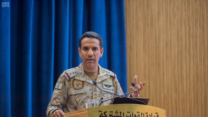 المتحدث الرسمي باسم قوات تحالف دعم الشرعية في اليمن "التحالف العربي" العقيد الركن تركي المالكي