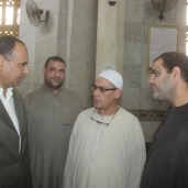 وكيل أوقاف كفر الشيخ يتفقد ترميمات مسجد الدسوقى