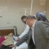 الطلاب داخل المستشفى في كفر الشيخ