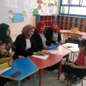 إجراء المقابلات فى المدارس المصرية اليابانية