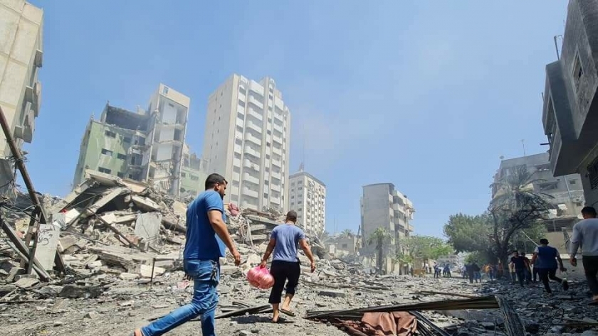«صناعات مواد البناء»ترحب بمبادرة الرئيس لإعمار غزة وتعلن استعدادها للم