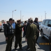 بالصور| الجيش والشرطة في حملة مشتركة لتأمين مداخل ومخارج أسيوط