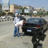 قياس عوادم السيارات فى كفر الشيخ