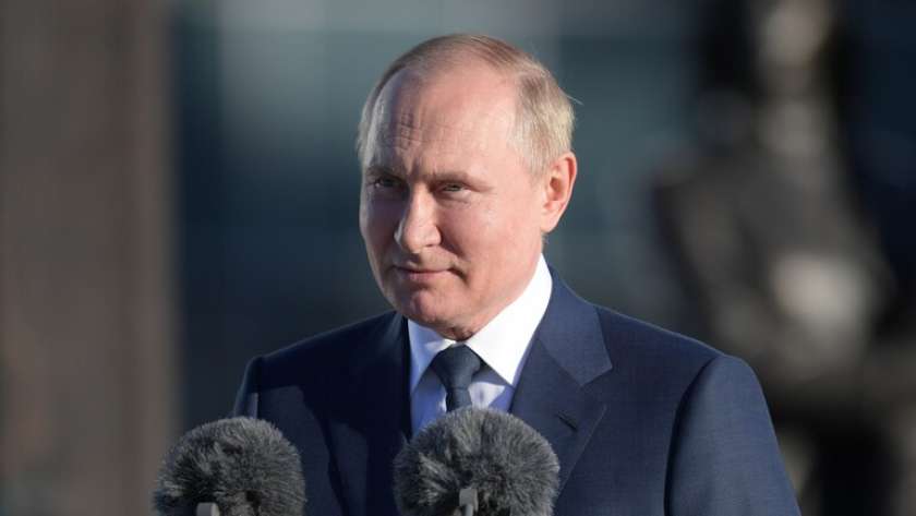 الرئيس الروسى، فلاديمير بوتين
