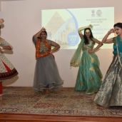 رقص راجستانى فى الاحتفال باليوم العالمى للغة الهندية