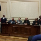النائب احمد دبوي خلال إنتخابات اللجنة