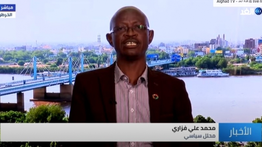 محمد علي فزاري المحلل السياسي السوداني