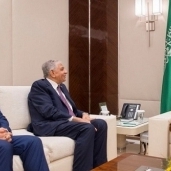 لقاء محمد بن سلمان وجبار اللعيبي، وزير النفط العراقي