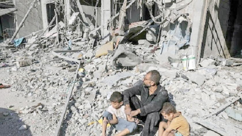الوضع فى غزة تحول إلى كارثة بسبب تواصل القصف الإسرائيلى على القطاع خلال شهر رمضان